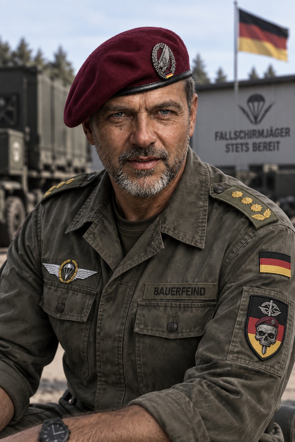 Portrait – General Bauerfeind